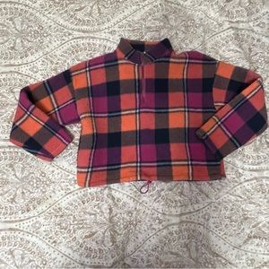 American eagle fleece quarter zip